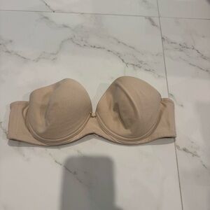 Victoria's Secret Beige Strapless Bra